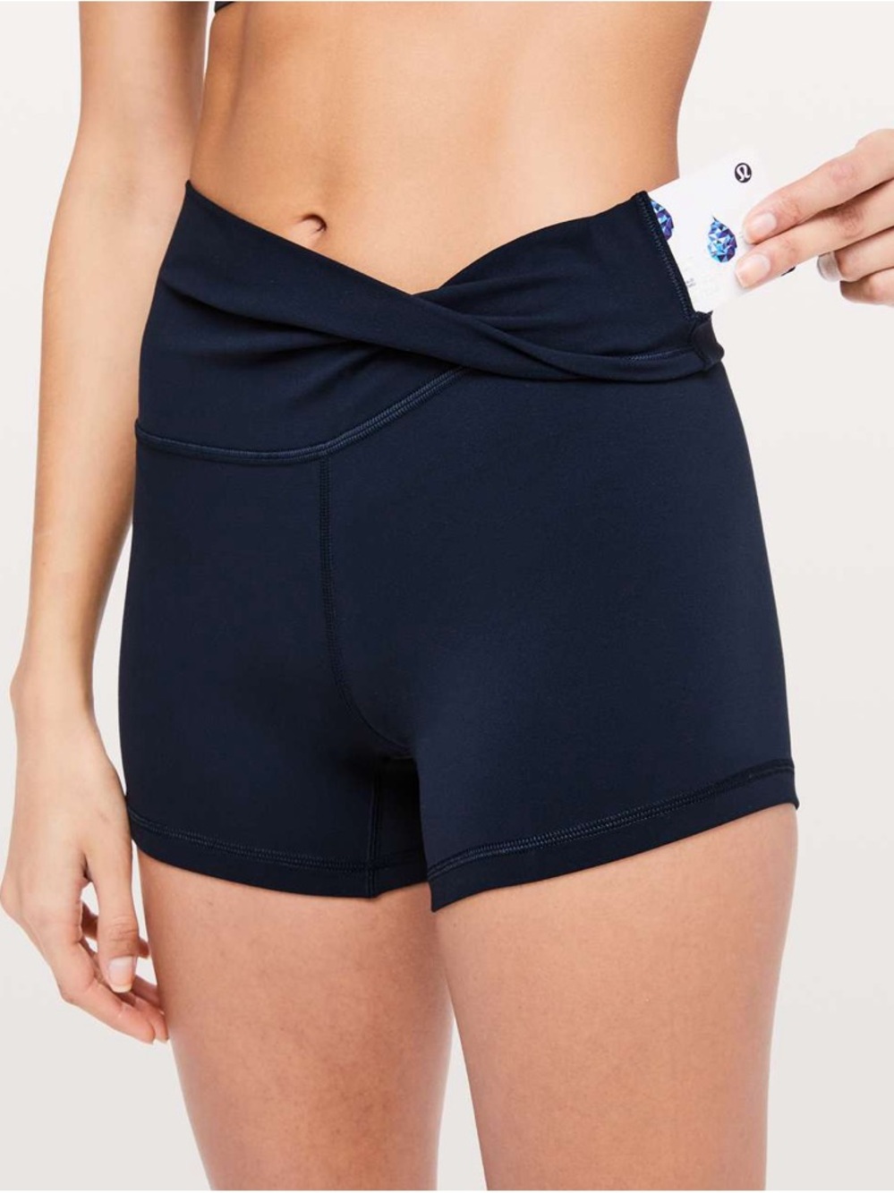 Lululemon Align High-Rise Short 4” Navy Size 2 NWT